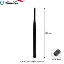 Manufactory Wifi 2.4Ghz 5dB Wireless Booster Flexible Rubber Antenna With Sma Male Connector